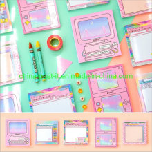 Colorful Self-Adhesive Sticky Memo Notes Paper Pad